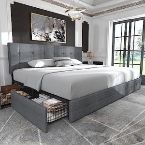 Exploring Comfort and Style: Our Review of the Allewie King Bed