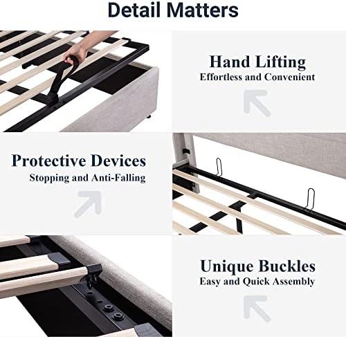 Elevate our‍ Space: Review ⁣of the Allewie⁤ King Storage Bed
